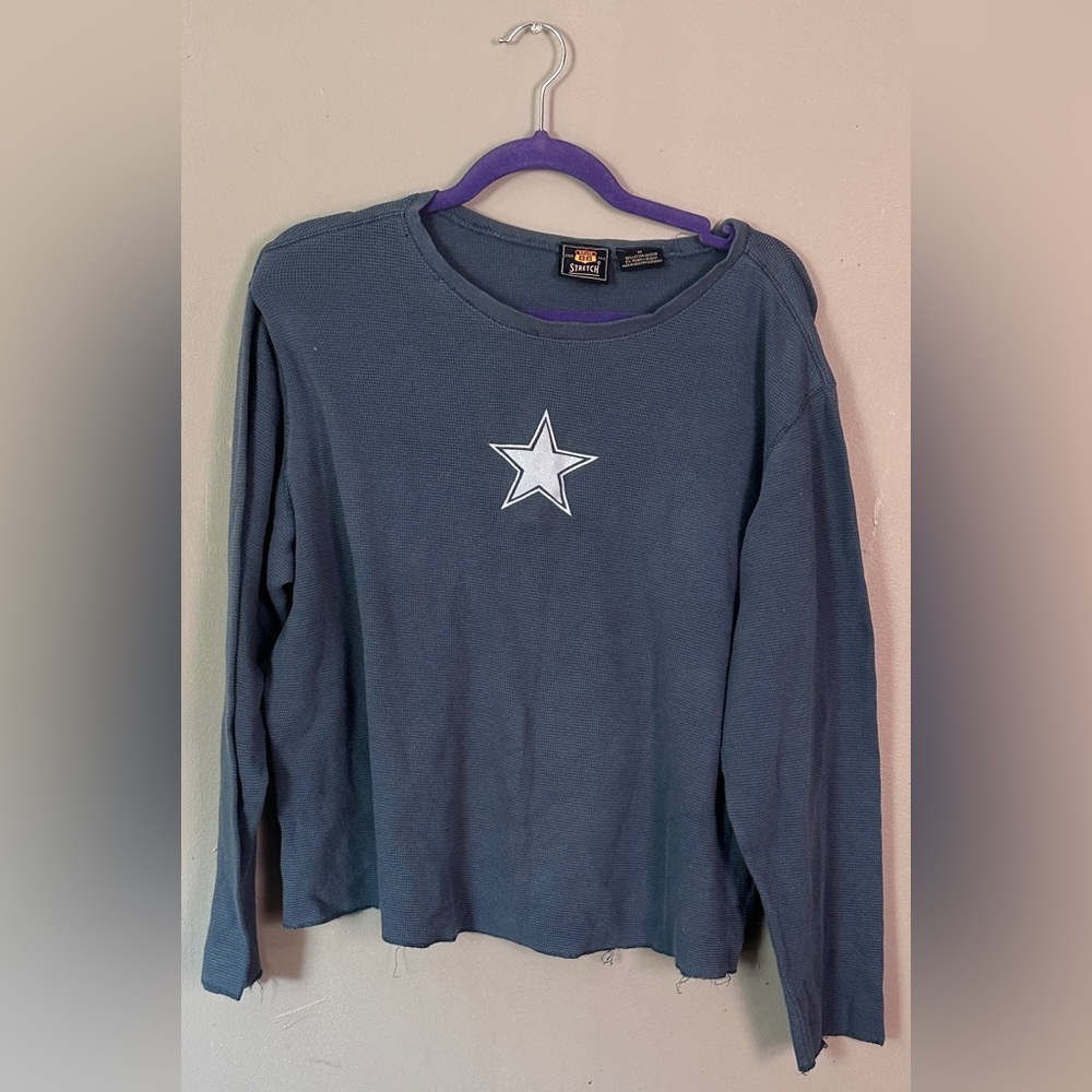 Route 66 Dallas Cowboys Waffle Shirt